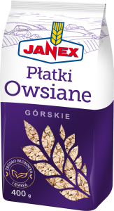 JANEX PŁATKI OWSIANE GÓRSKIE 400G
