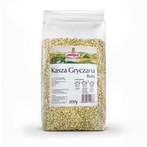 JANEX KASZA GRYCZANA BIAŁA 500G