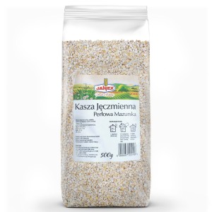 JANEX KASZA JĘCZMIENNA PERŁOWA 500G