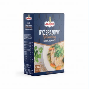 JANEX RYŻ BRĄZOWY 4x100G